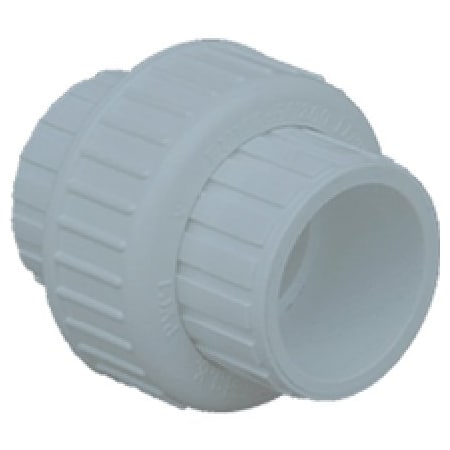 Lasco 457005 Pipe Union, 1/2 In, Slip, Pvc, Sch 40 Schedule